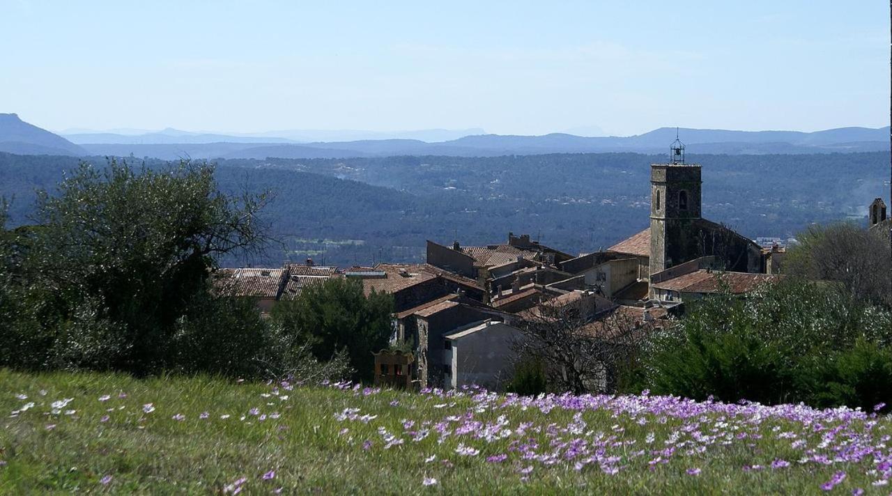 La Rose Des Vents Panzió Montauroux Kültér fotó