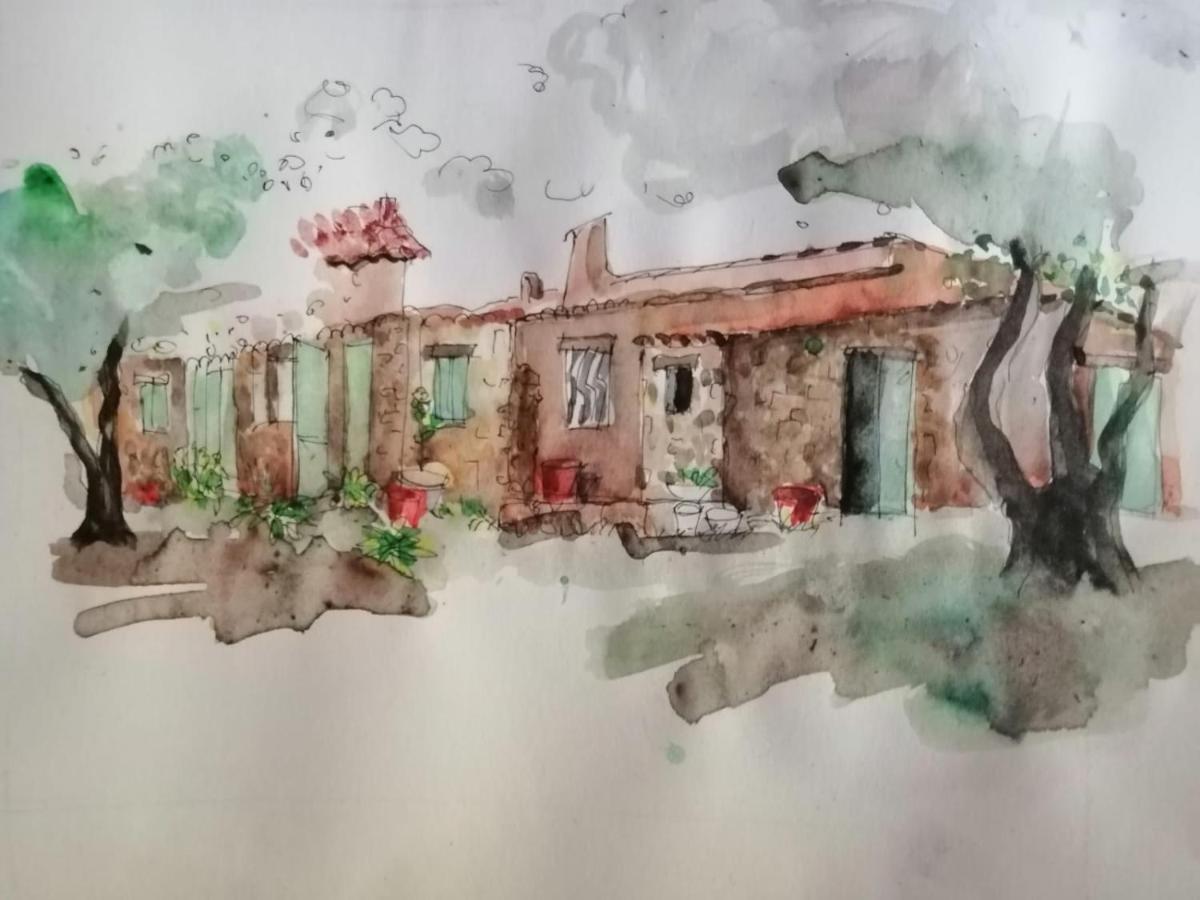 La Rose Des Vents Panzió Montauroux Kültér fotó